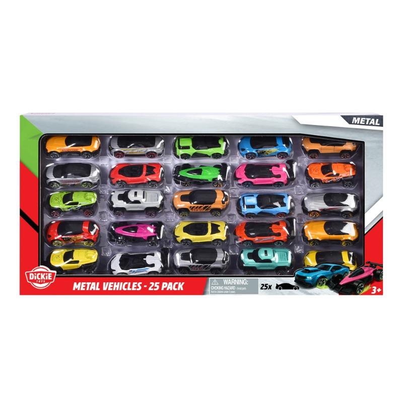 Die Cast Vehicles Mega Pack 25 Cars Set