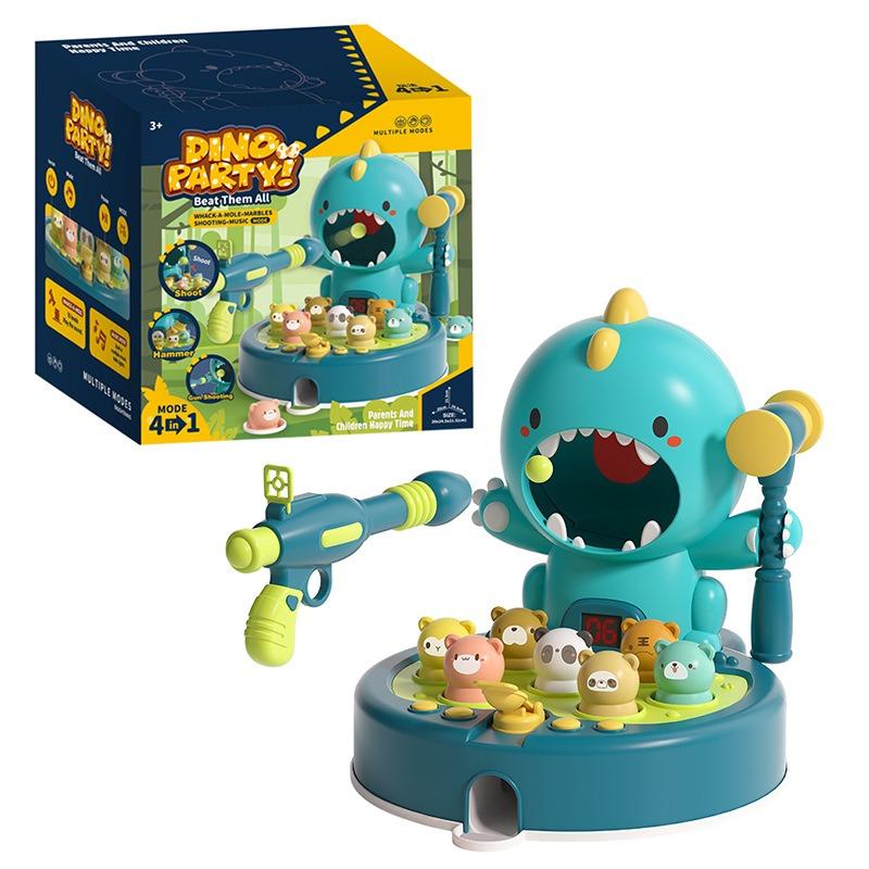 لعبة طرق الحيوانات دينو بارتي لون أزرق