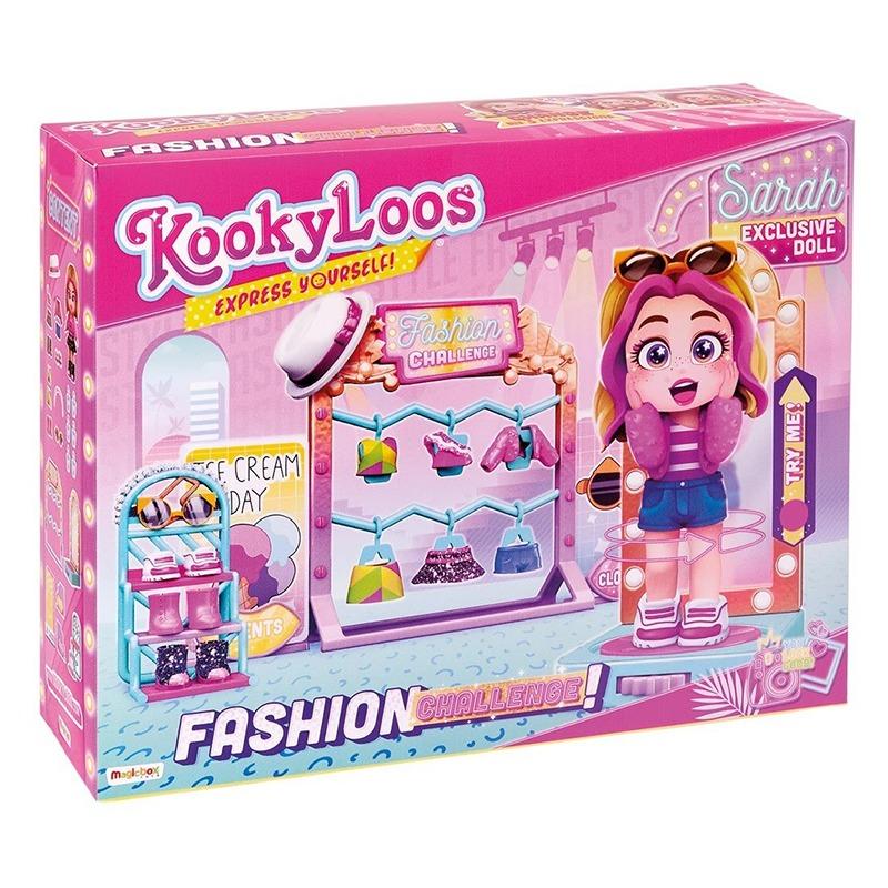 Kookyloos Play Set Fashion Challenge - Face Swapping Dolls