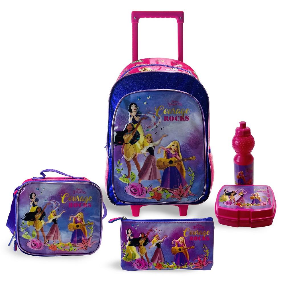 Disney Princess Courage Rocks 5 In1 Trolley Box Set - 18 Inch