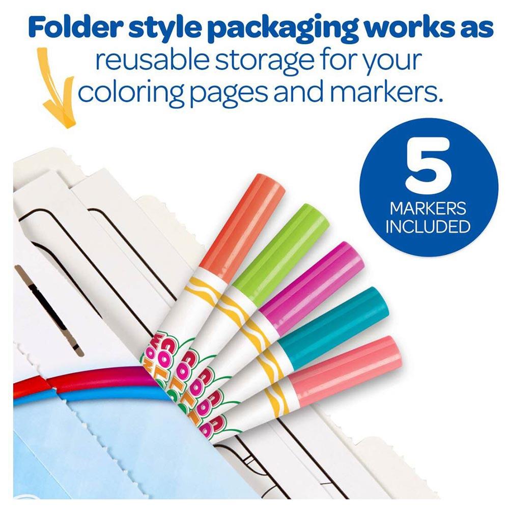 كرايولا - مجموعة تلوين حيوانات ما قبل التاريخ