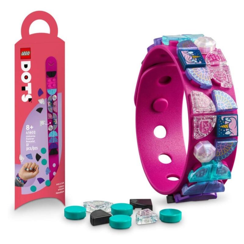 LEGO DOTS Unicorns Forever Bracelet DIY Kit - 37 Pcs 41802