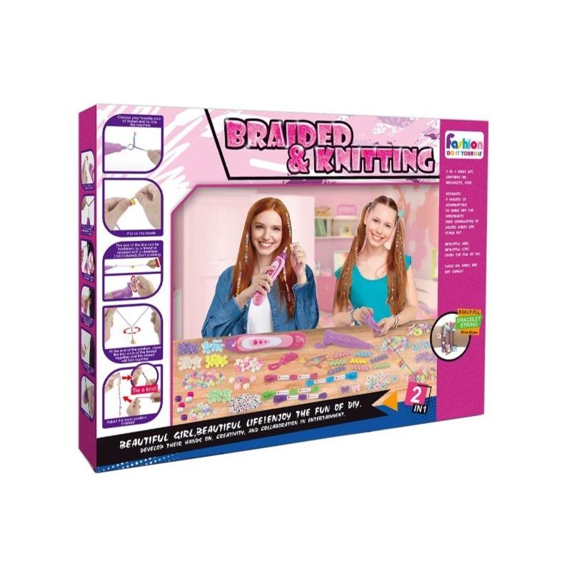 Fashion Braiding And Knitting Set