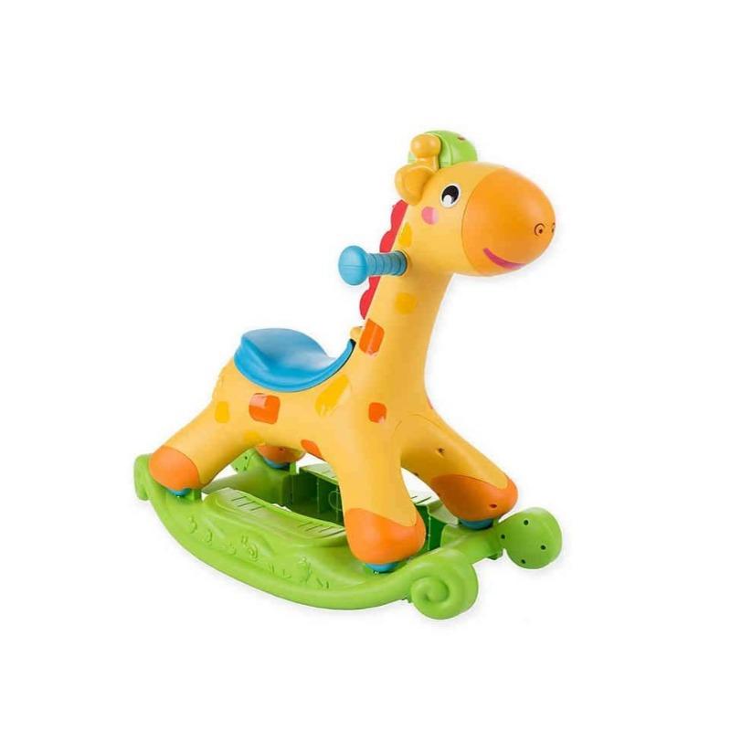 Five Star 2 in 1 Rocker Riding Rocking Giraffe Ride On