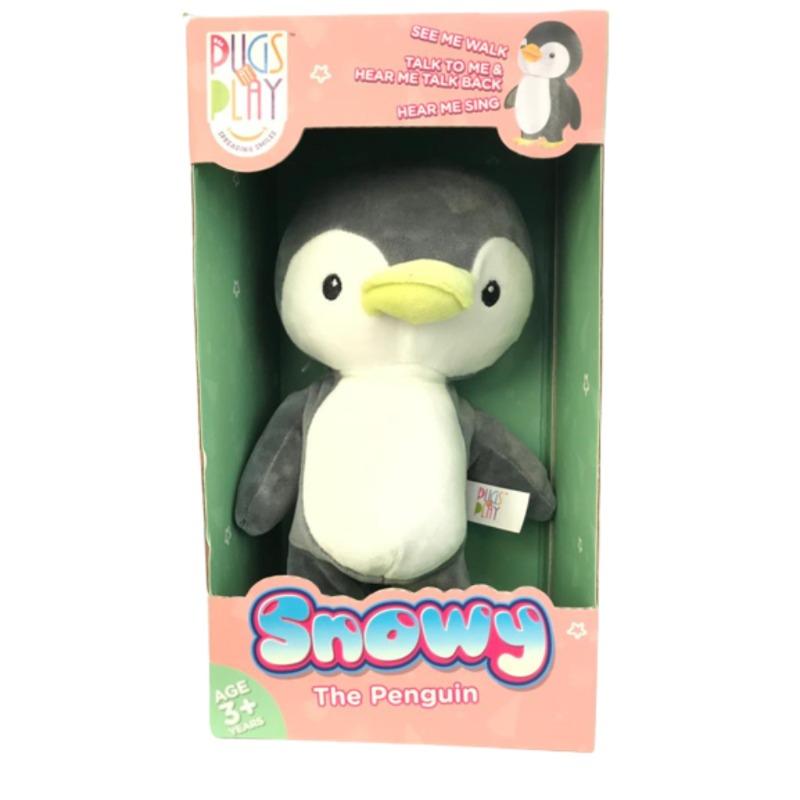Pugs at Play - Snowy The Penguin