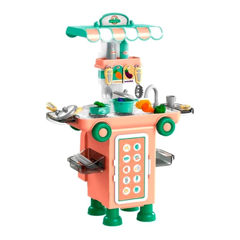 مجموعة لعبة أدوات المطبخ متعددة الوظائف 2 في 1 - 43 قطعة