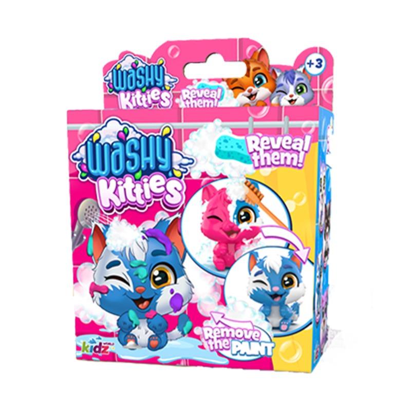 واشي كيتس - علبة مفاجآت اكتشف القطة المخبأة داخلها