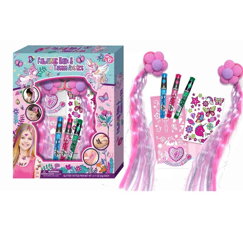 Fabulous Hair And Tattoo Art Set Accessories