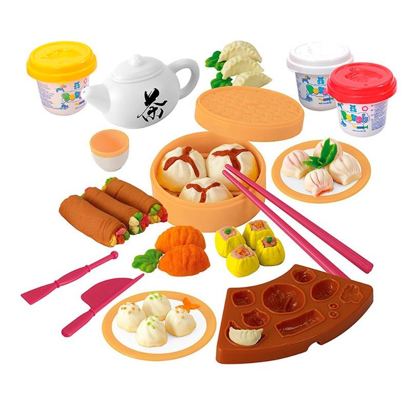 بلاي جو - أدوات صلصال الطعام الصيني ديم سوم