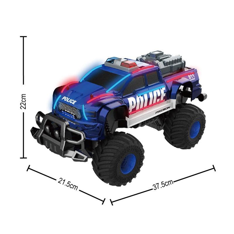 سيارة أوف رود بعجلات ضخمة مع صوت محرك واقعي – مقياس 1:14