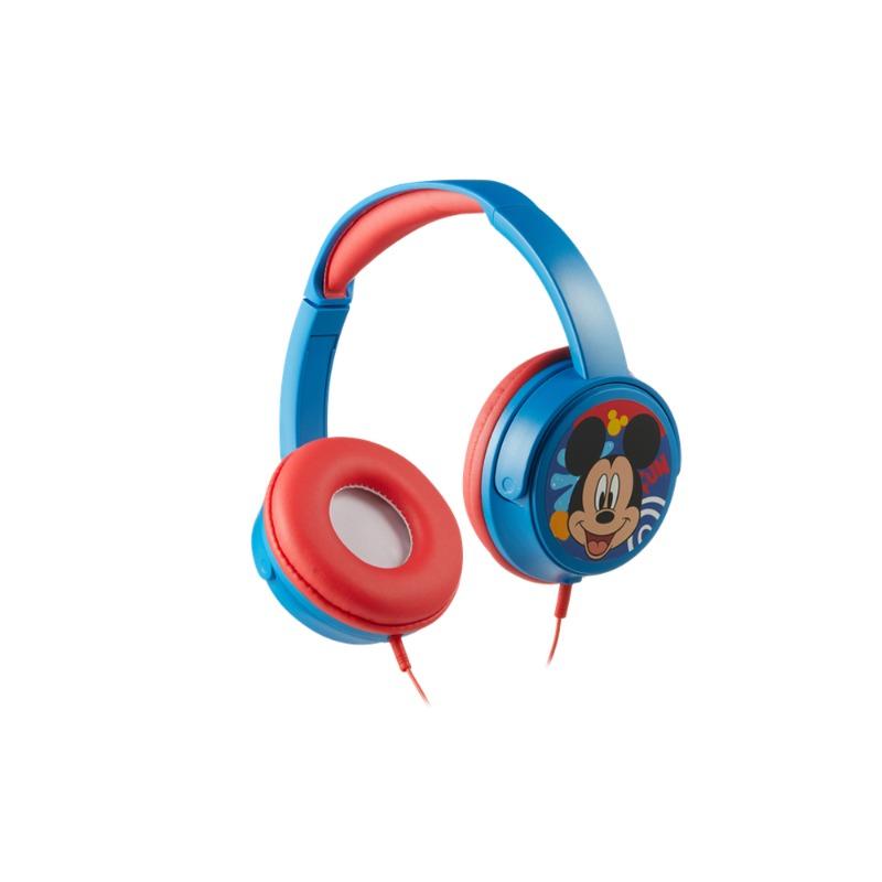 Disney Mickey Mouse Auxiliary Headphones With Decorative Stickers