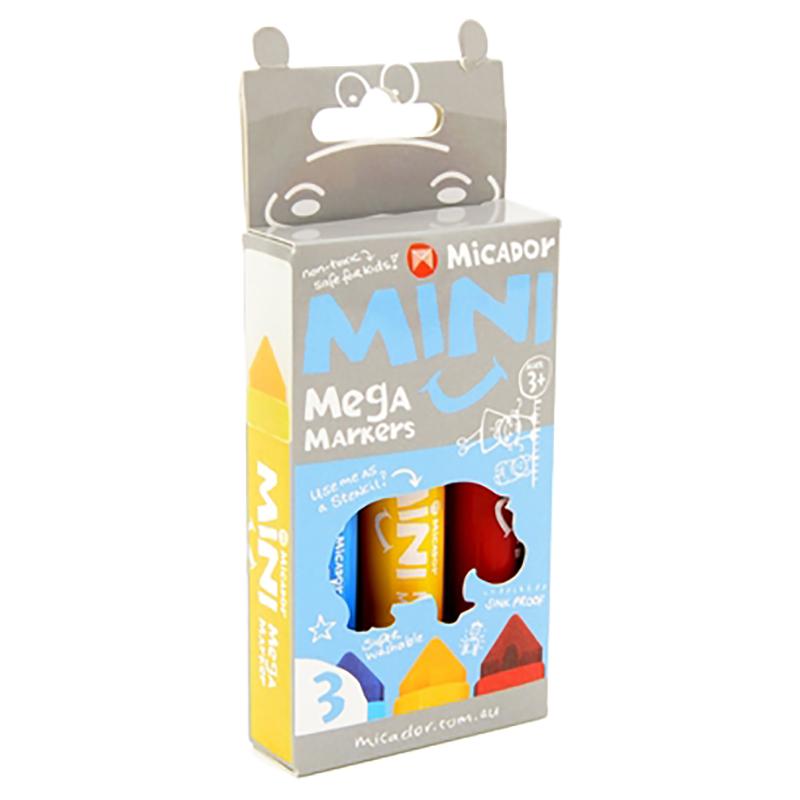 Micador - Pack of 3 Mega Markers