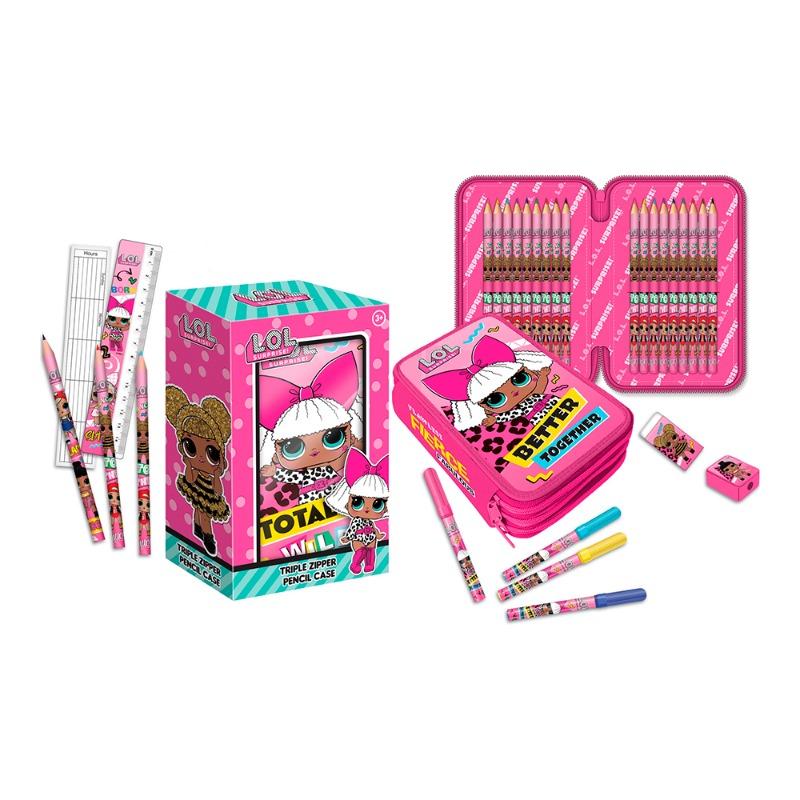 لول سربرايز - حافظة أقلام بسحاب