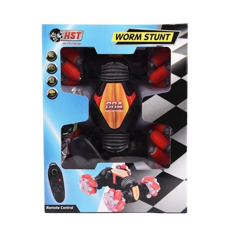 Truck Building Playset + Mini Drift Stunt Car