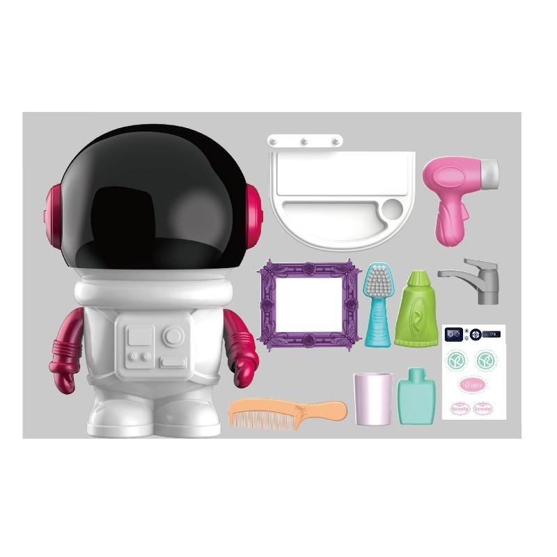 Lion Backpack Set + Space Play House Wash Face Set Bundle