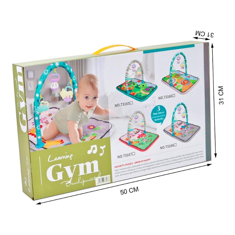 Baby Gym Activity Play Mat With Hanging Toys