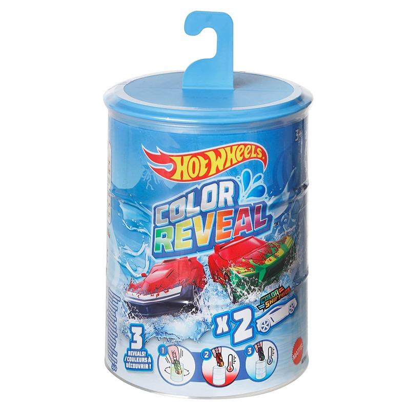 هوت ويلز - لعبة الكشف عن لون السيارة متعدد الألوان ( 1 قطعة )