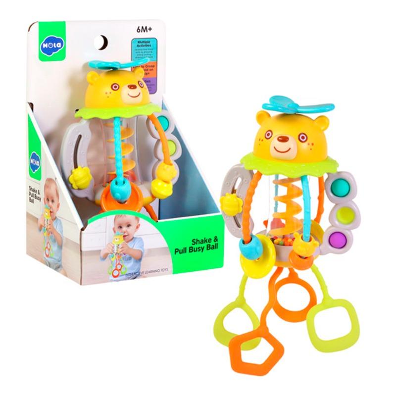 Hola Sensory Toy Colorful Beaded Balls