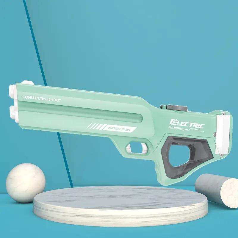 Electric Self Absorbing Water Gun - Light Green