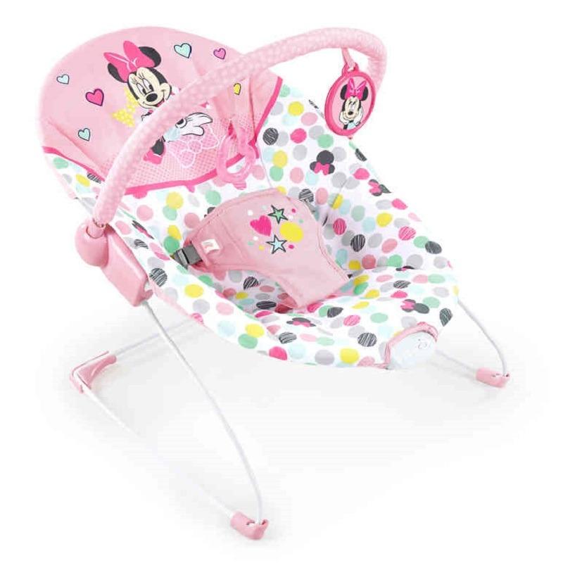 Bright Starts Minnie Mouse Spotty Dotty Vibrating Bouncer