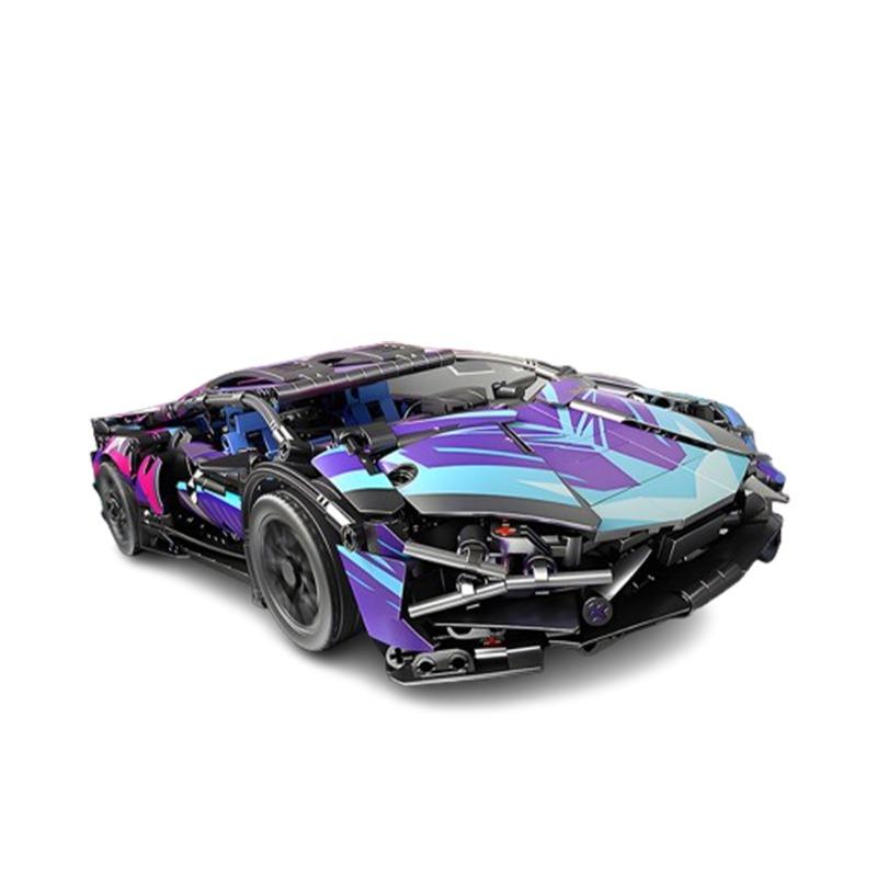 1:14 Scale Supercar Building Block Set