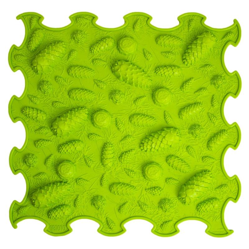 Ortoto Puzzle Mat Pinecones Soft - Light Green