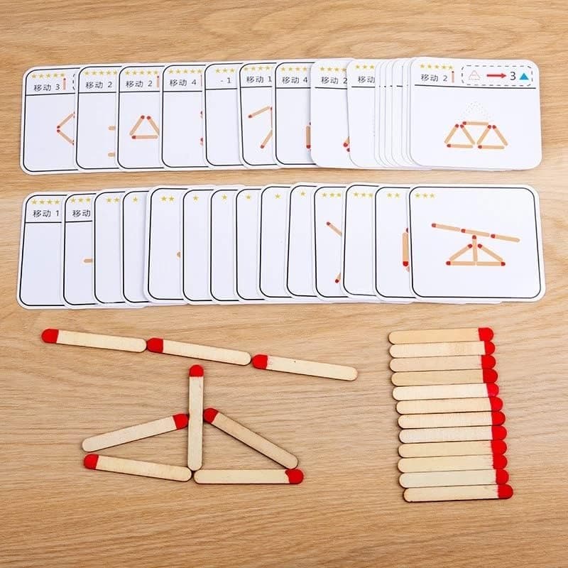 My Busy Bag Match Stick Challange