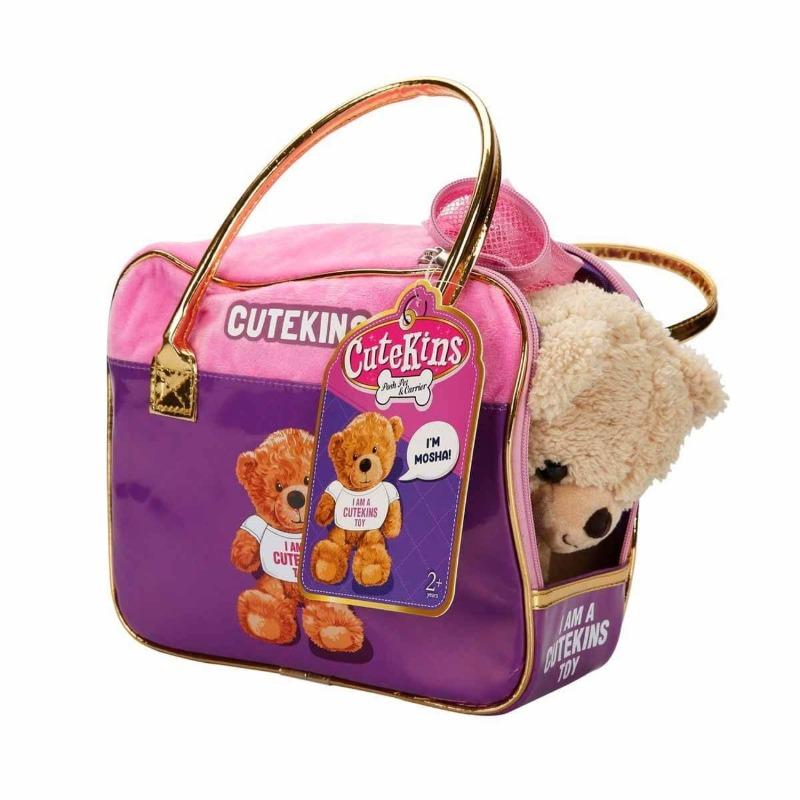 Funville Bear Cub with Carry Case Plush - 20cm