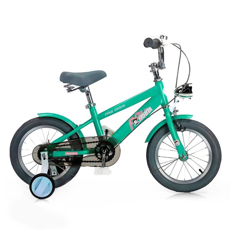 Bicycle With Balance Wheels - 14 Inch