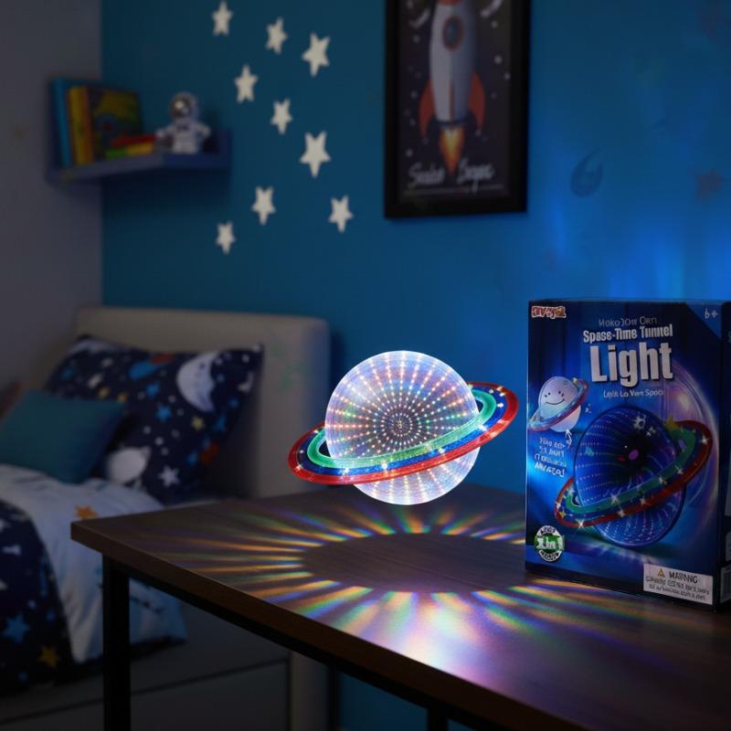 Space-Time Tunnel Light Planet Project
