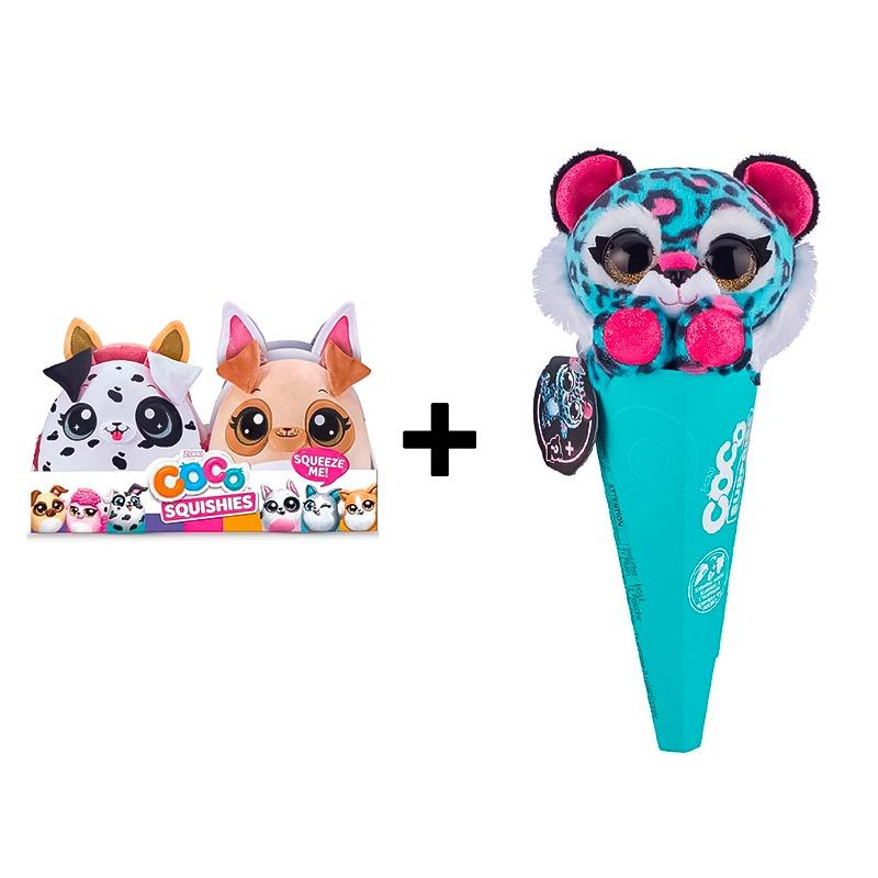 اشتري 1 واحصل على 1 قطيفة كوكو سوربرايز سكويشيز + كونز سربرايز