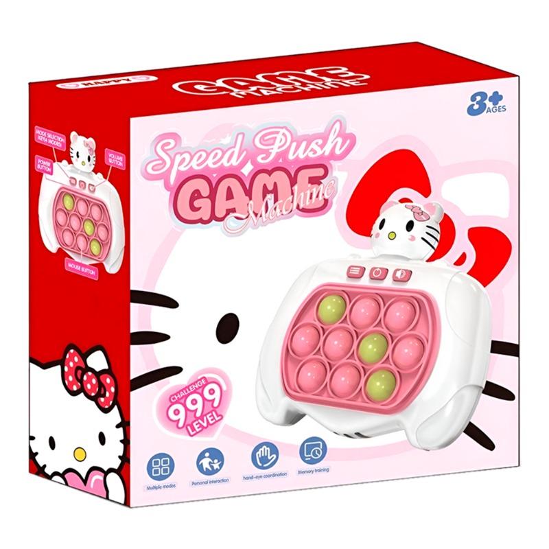 Quick Push Pop It Hand Held Hello Kitty Electronic Toy