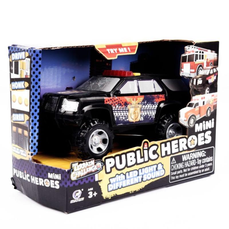 Super Leader Mini Public Heroes Vehicles Patrol Car