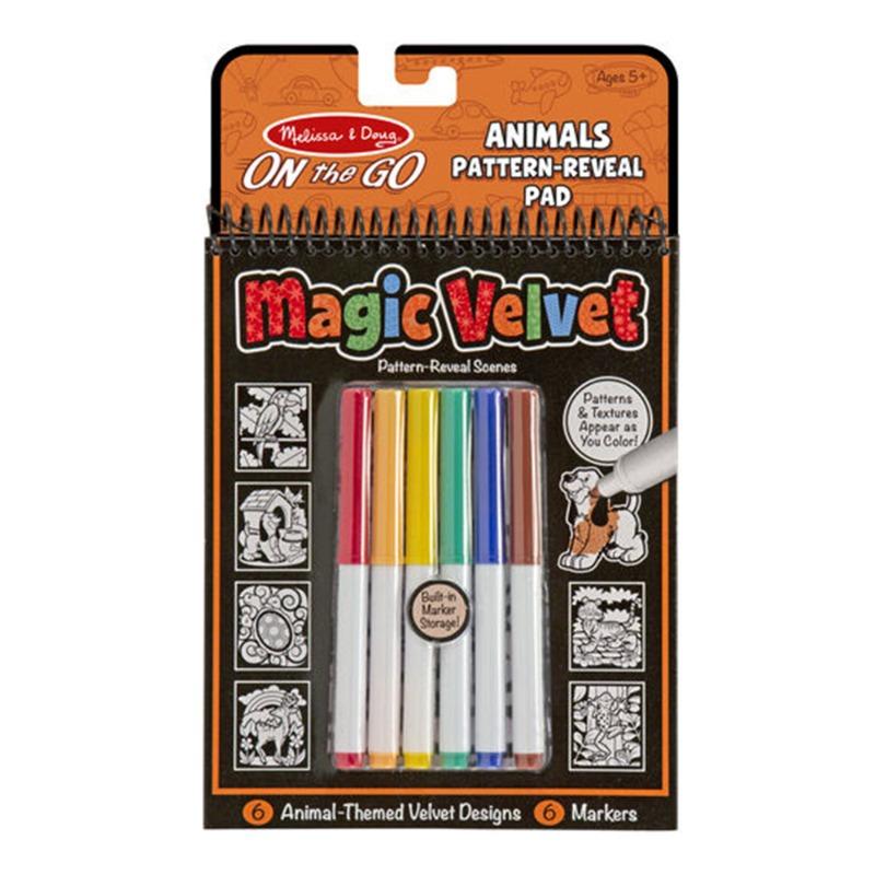 ميليسا آند دوج - كتاب تلوين ماجيك فلفيت - الحيوانات