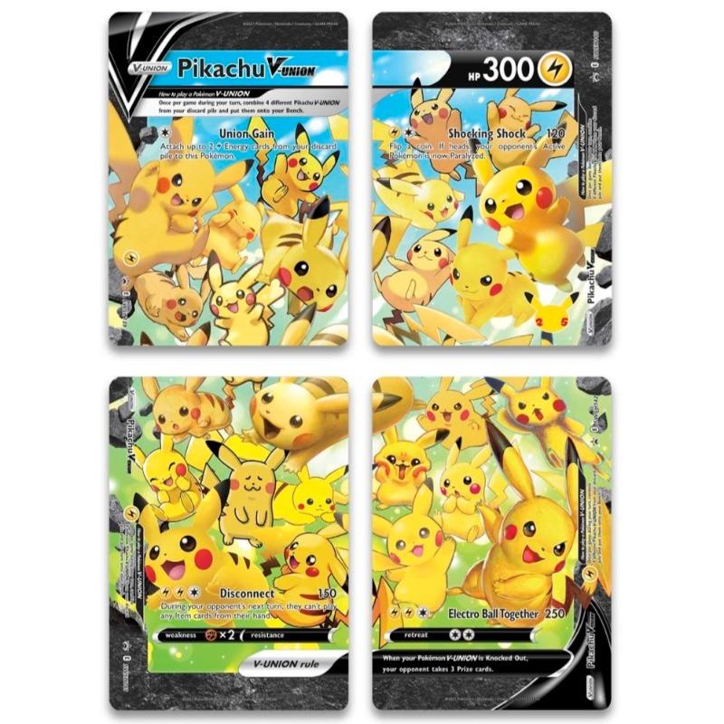 Pokemon TCG Pikachu V-Union - Celebrations Special Collection