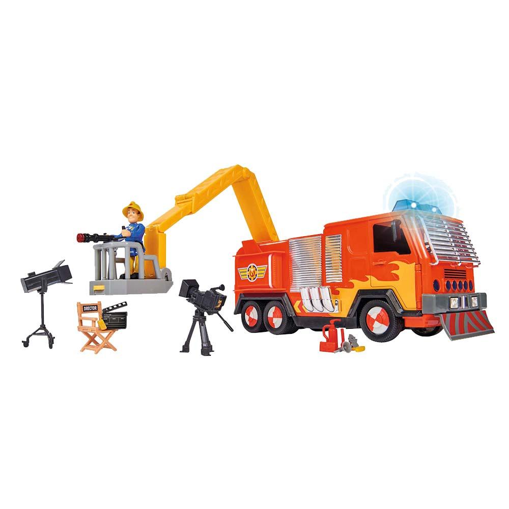 Simba Fireman Sam Hollywood Jupiter with Figurine