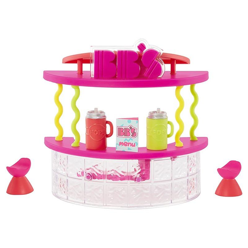 لول سربرايز - فرنيتشر بلاي ست سناك بار مع دمية