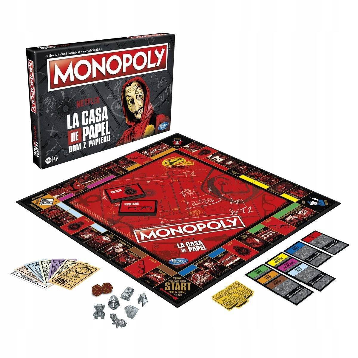 Monopoly Money Heist Board Game