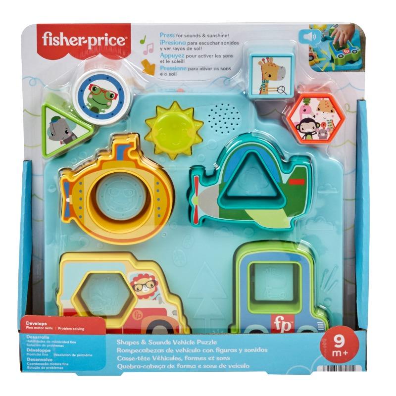 Fisher-Price Vehicle Puzzle with Music and Lights