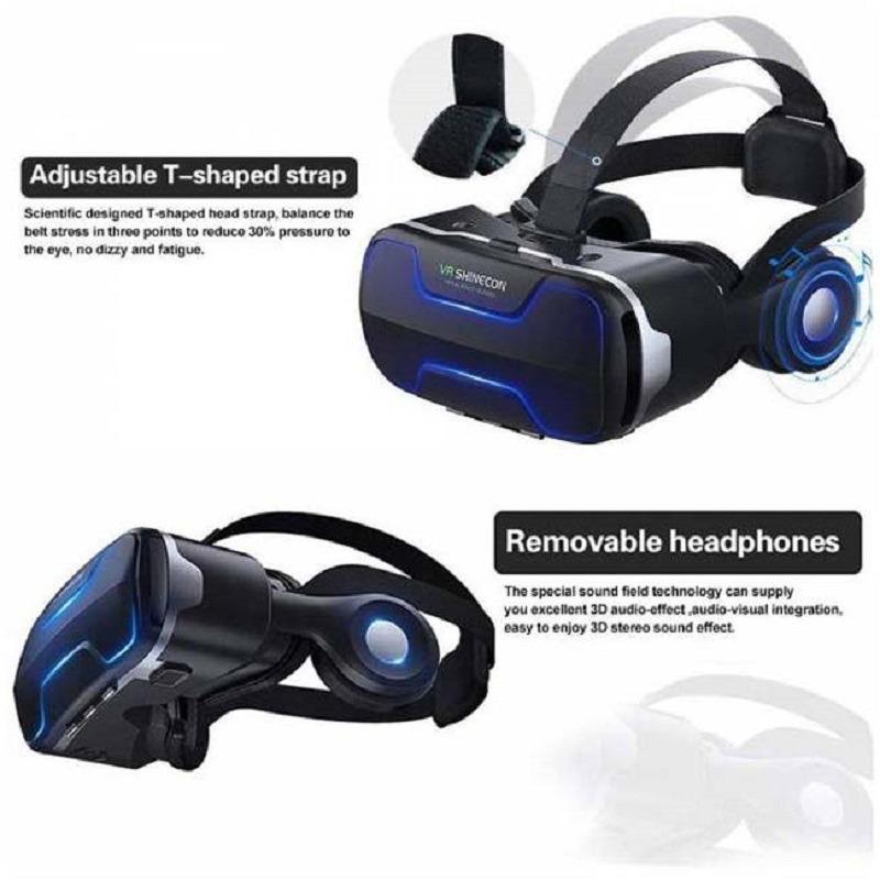 VR Shinecon Headphone 3D Virtual Reality Glasses