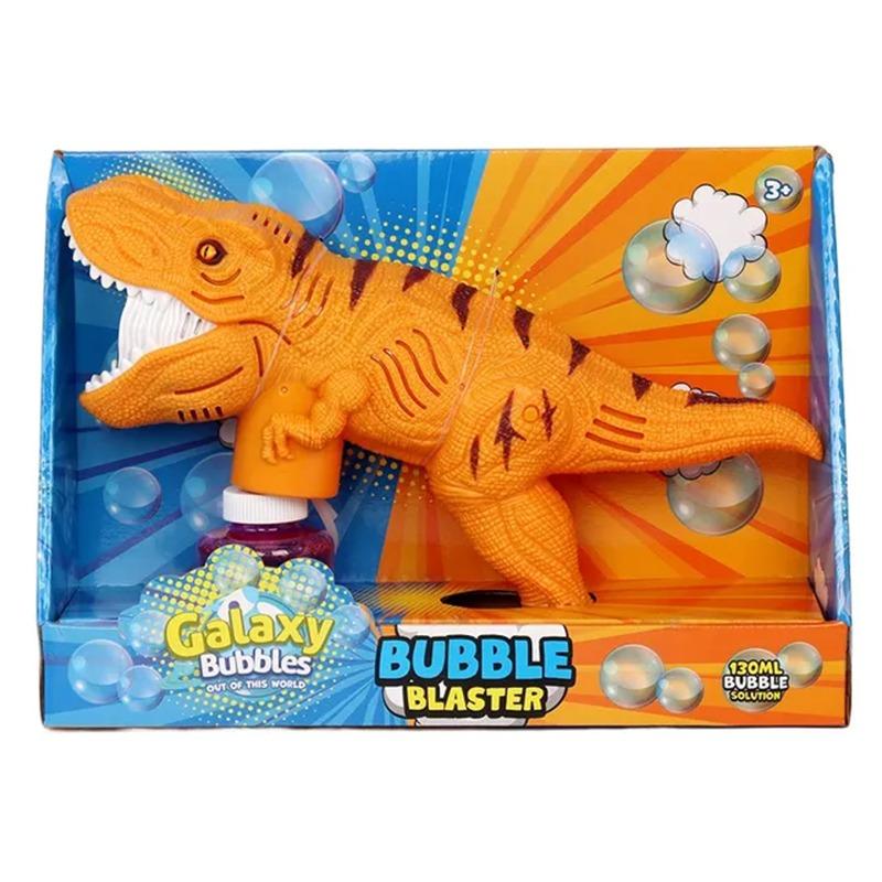 Galaxy Bubbles T-Rex Bubble Machine - Multicolor