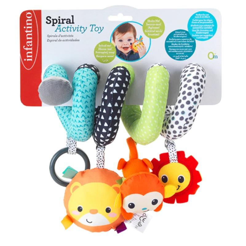 Infantino Spiral Activity Toy-Multicolor