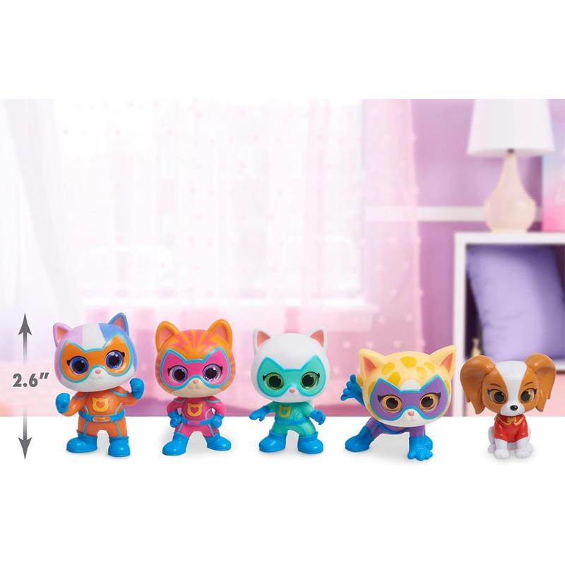 Super Kitties Collectible Hero Squad Figure Set