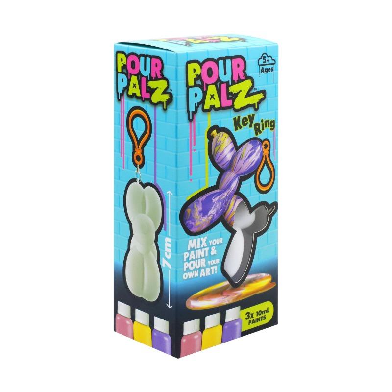 Pour Palz XL Bear – Marble Paint DIY Figure (3 Assorted)
