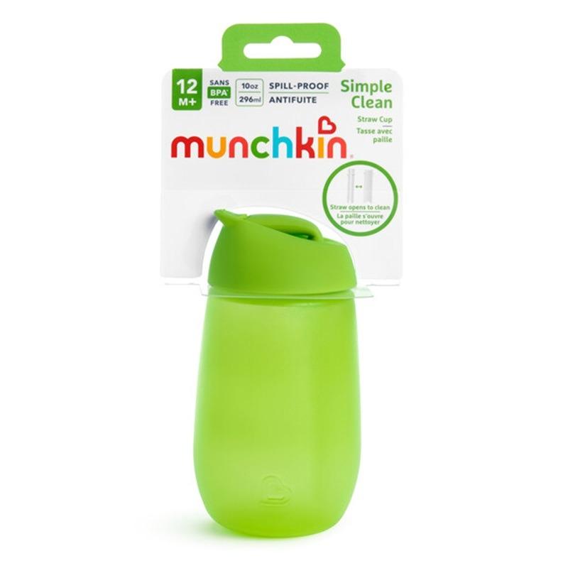 Munchkin Simple Clean Straw Cup Green - 10oz