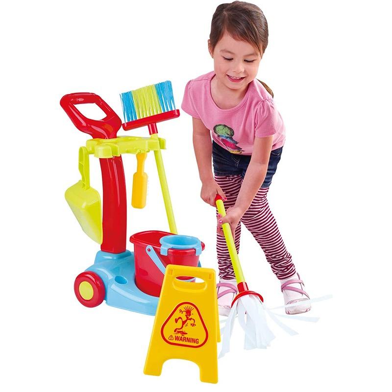 PlayGo - My Cleaning Trolley - 8 Pcs