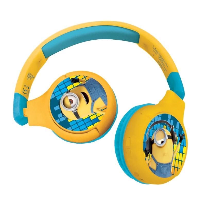 Lexibook Minions 2 In 1 Foldable Headphone