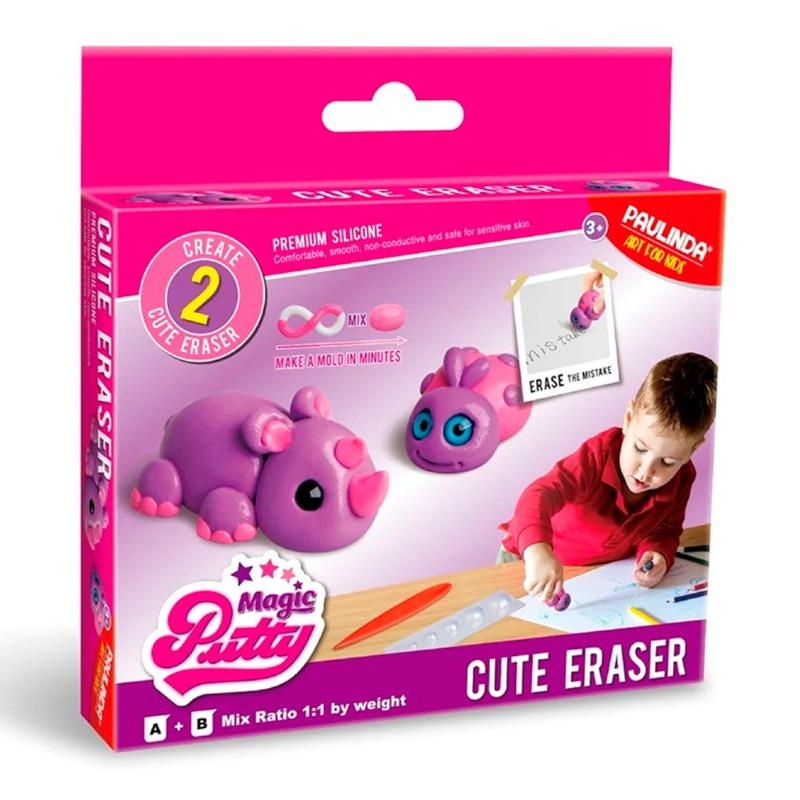 Paulinda Magic Putty Cute Eraser - Set of 2pc