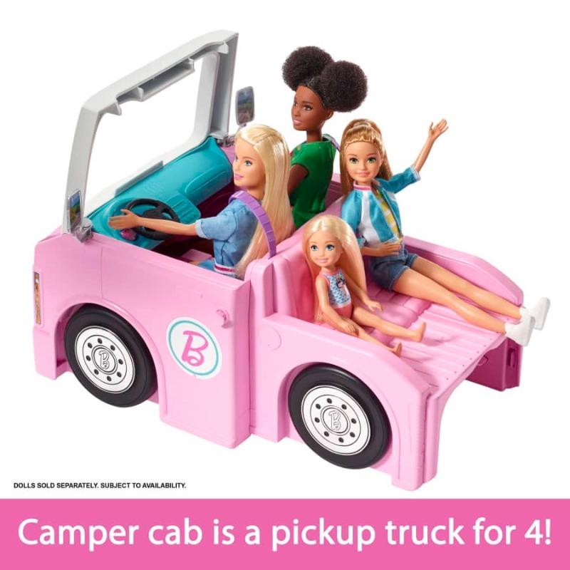 Barbie Dream Camper Vehicle with 60 Accessories Playset