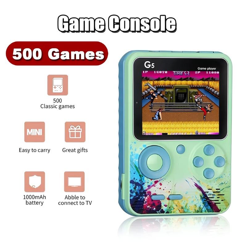 Zep Game Console Childhood Retro Large Screen - Pink